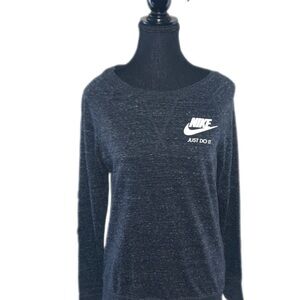 Nike Women's Black Long Sleeve Top